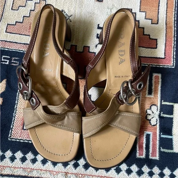 Brown Leather Sandals - Picture 7 of 9